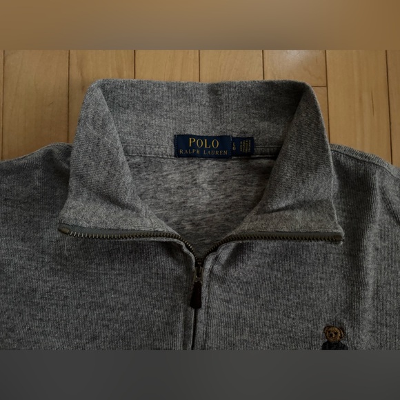 Men’s Polo Ralph Lauren Quarter Zip-Up Sweater Size: Large - Picture 3 of 3